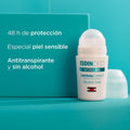 Isdin Intense Control 48H Alcohol-Free Roll-On Deodorant - 50ml