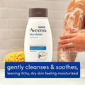 Aveeno Skin Relief Body Wash with Coconut Oil & Oat Extract for Dry Sensitive Skin, 354ml