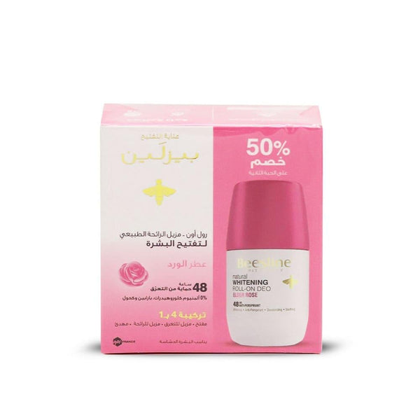 Roll On Deodorant Brightening Elder Rose Beesline 2x50ml