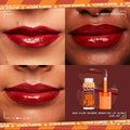 NYX Duck Plump Lip Gloss, Spicy Ginger Blend, 16 Wine Not, Vegan