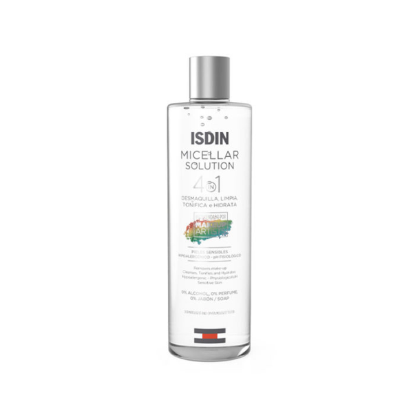 Isdin Micellar Water Cleansing Makeup Remover for Sensitive Skin, 400ml