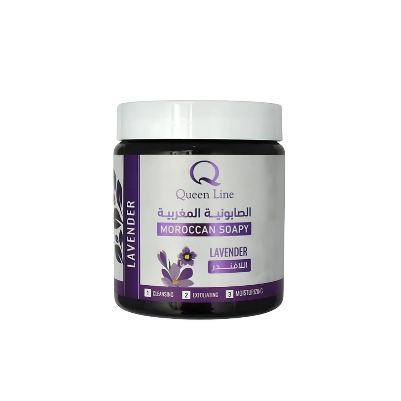 Queen Line Moroccan Lavender Soap for Face & Body, 700ml