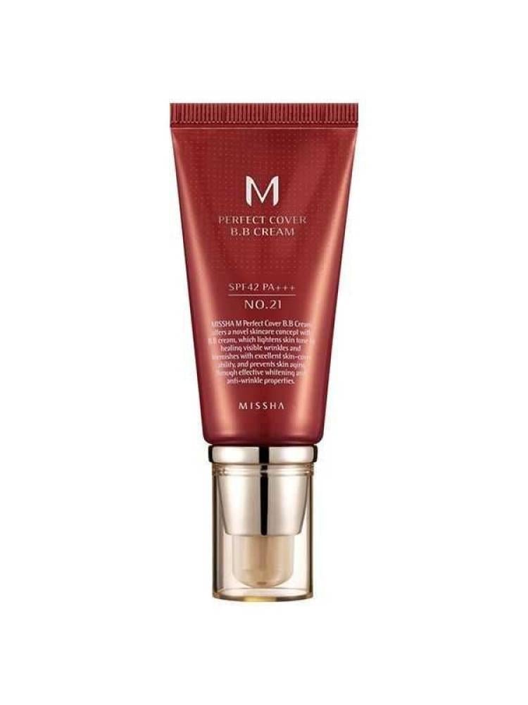 BB Cream SPF 42 Foundation Light Beige 21 by Missha 50ml