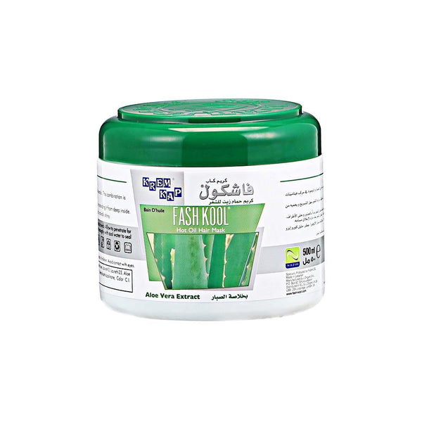 Hot Oil Hair Mask Aloe Vera Deep Hydration Krem Kap Fashkool 500ml