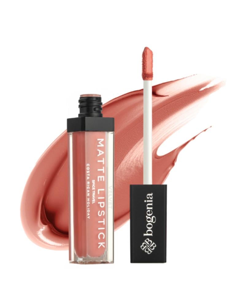 Buy Liquid Lipstick Velvet Matte Long Lasting Bogenia 007 Costa Rican Holiday 5ml