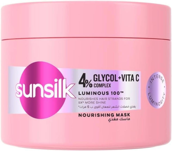 Nourishing Hair Mask Luminous100 Deep Shine Formula Sunsilk 220ml
