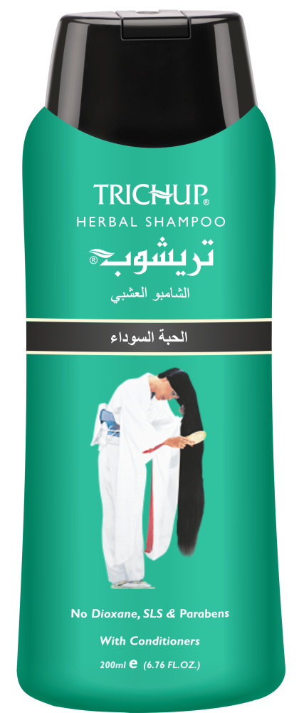 Black Seed Onion Shampoo Herbal Nourishing Scalp Care Trichup 200ml
