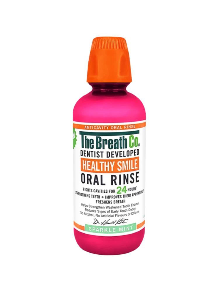 TheraBreath Breathe Co. Sparkling Mint Mouthwash - 500ml