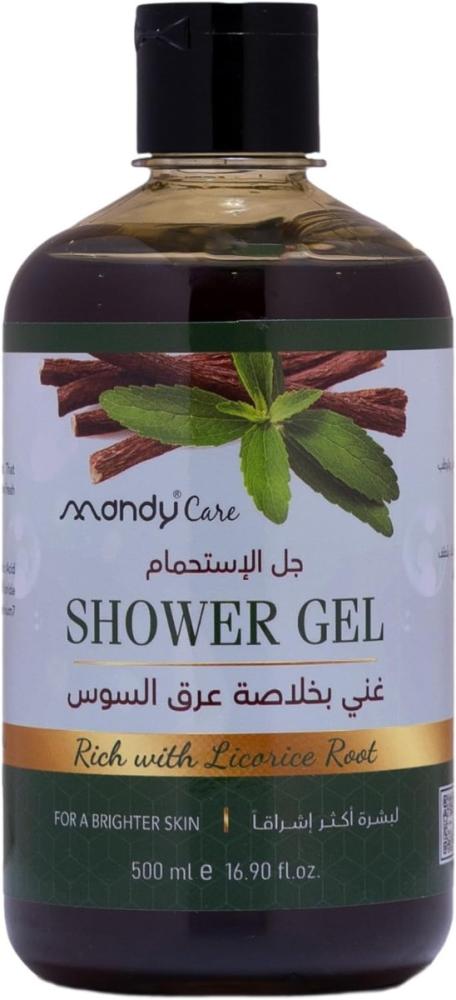 Licorice Shower Gel Soothing Hydrating Body Wash Mandy Care 500ml