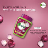 Vatika Onion Nourishing Hair Oil Bath Hair Mask for Scalp & Hair 1000g