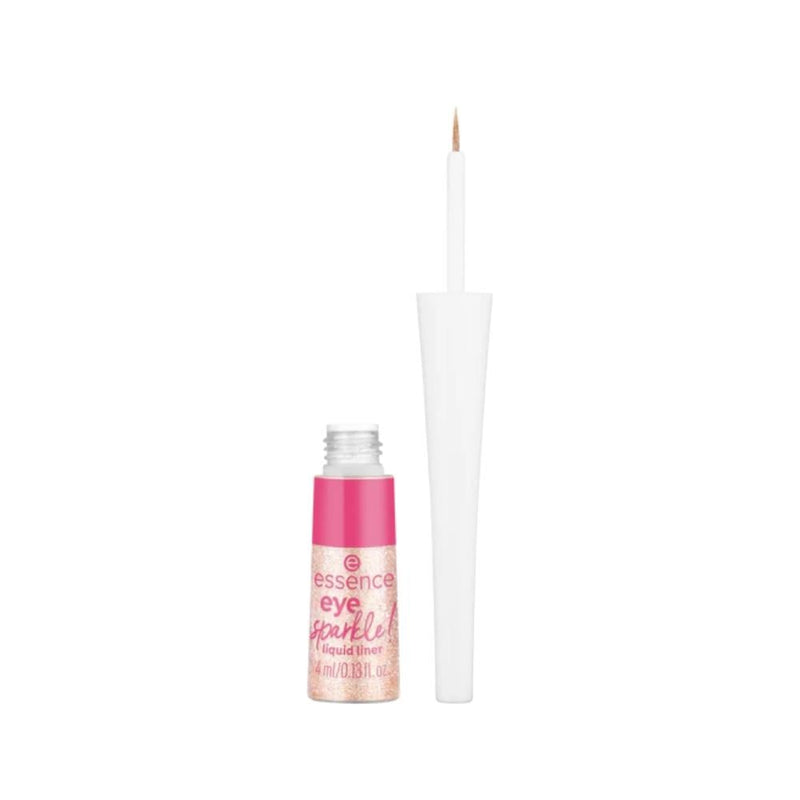 Essence Liquid Eyeliner Glitter Finish 01 Sparkling Light Smudge-Proof