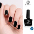 Castal Nail Polish 124 Glitter Finish Long-Lasting Formula
