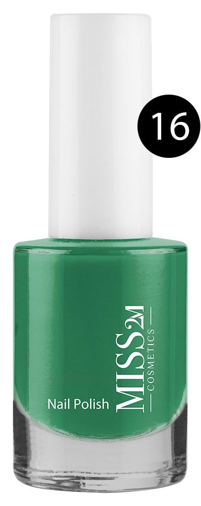 Nail Polish Durable Glossy Finish Shade 16 Miss 2M 10ml