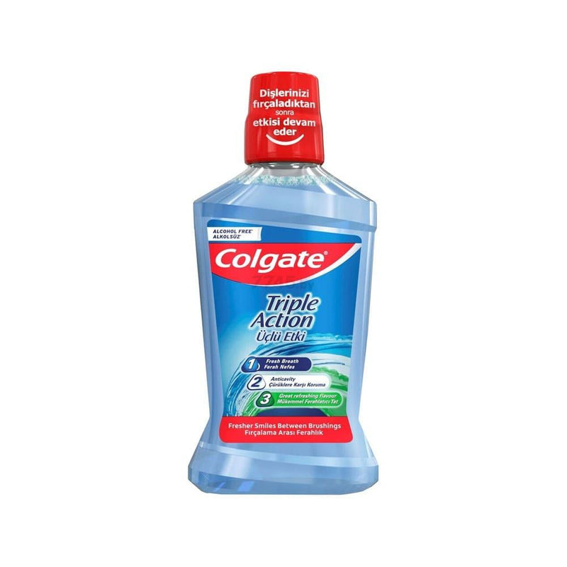 Mouthwash Triple Action Fresh Breath Colgate 500ml