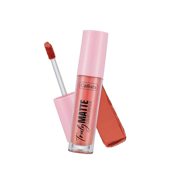 Callista Matte Liquid Lipstick 403 Rose Harmony, 4.5ml, Vegan