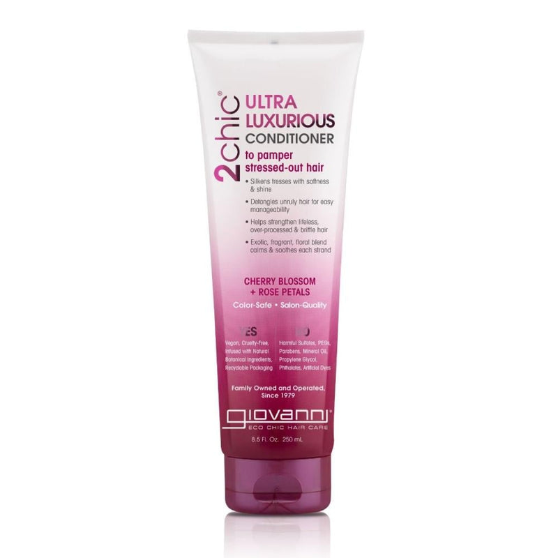Best Hair Conditioner Ultra Luxurious Blossom & Rose Petals 250ml GIOVANNI