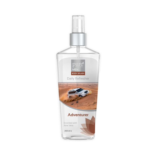 Body Splash For Men Adventurer Long-Lasting Freshness Pure Beauty 250ml