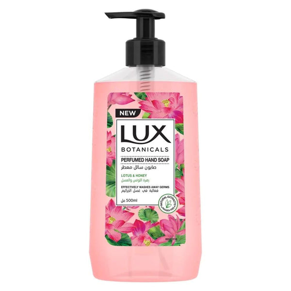 Buy Liquid Hand Wash Honey & Lotus Flower Deep Moisture Formula Lux 500ml