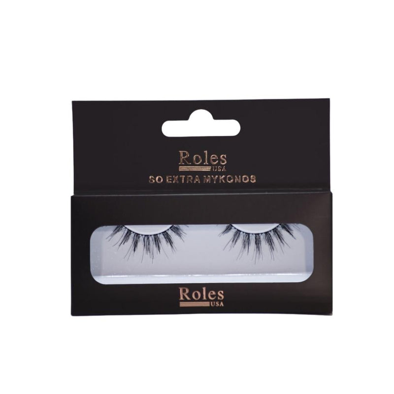 Roles 3D Mink Eyelashes V0038 Natural Hair Reusable