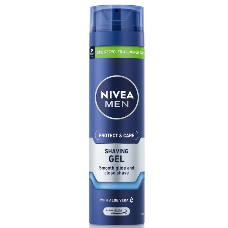 Shaving Gel For Men Protect And Care Moisturising Nivea 200ml