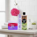 Sweet Relax Body Care Set - Berry Sugar Scrub, Choco Shower Gel, Vanilla Lotion, Sponges