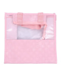 Salon System Makeup Bag - Pink - Transparent Top