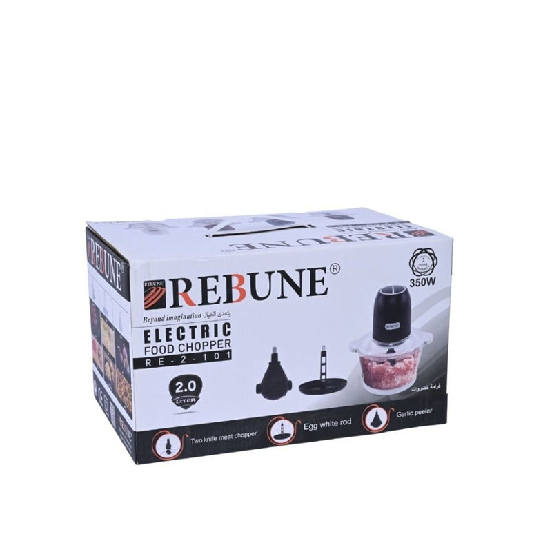Rebune Vegetable Chopper RE-2-101, with Peeler and Garlic Peeler