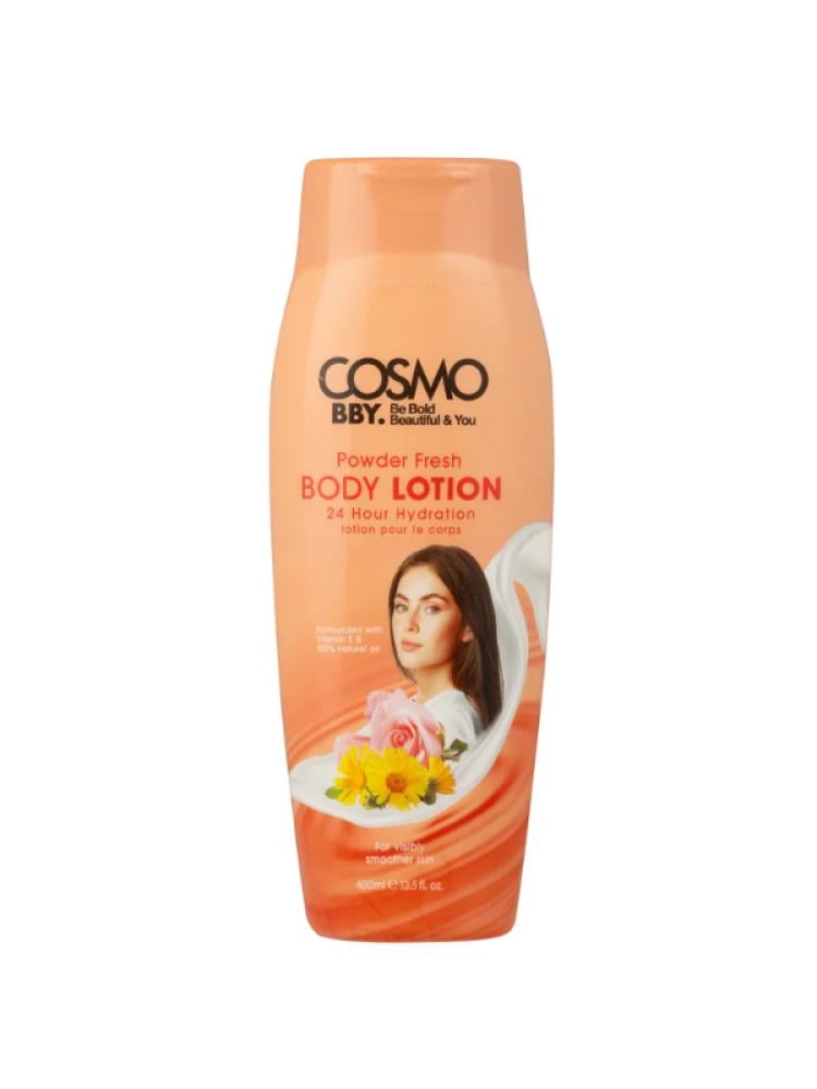 Best Lightweight Body Lotion for Dry Skin Fresh Powder Cosmo 400ml