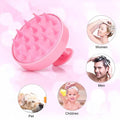 Scalp Shampoo Brush Deep Cleansing Massager BIOVENE Pink