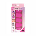 La Girl Gel Remover and Silicone Nail Tip Cover Kit, 10 Piece Set