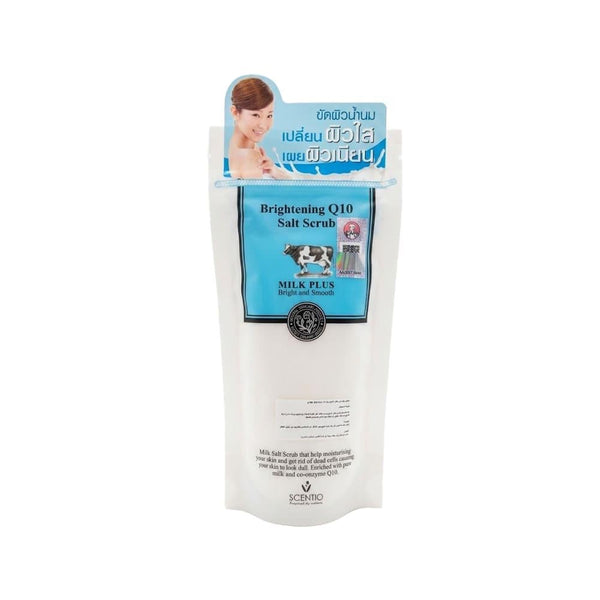 Best Salt Scrub for Dry Skin Q10 Milk Plus Scentio 300g