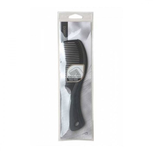 Basic Care Plastic Hair Comb 3702, Detangling Styling Tool