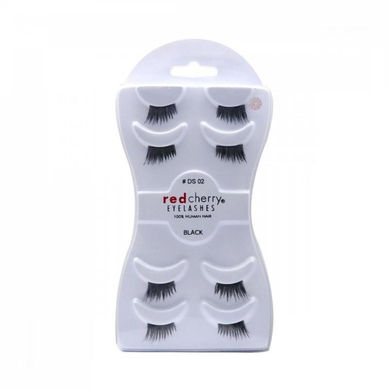 Red Cherry Eyelashes DS 02 Handmade Natural Hair Set