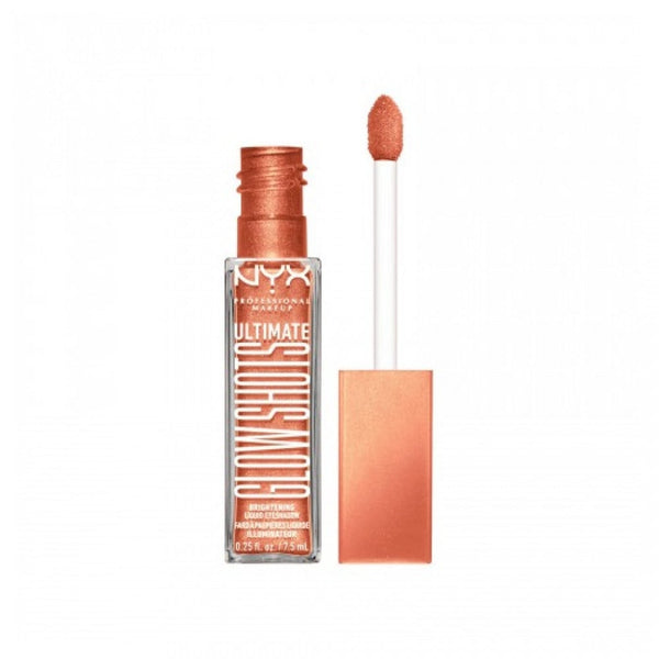 Nyx Ultimate Glow Shots Liquid Eyeshadow, Vitamin C, Twisted Tangerine, 7.5ml