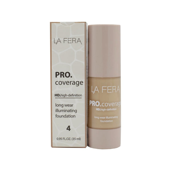 Lavera Pro Coverage Foundation 04, Full Coverage Liquid, 35g