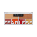 Revolution Relove Fearless Eyeshadow Palette, 6 Shades, Matte and Glossy