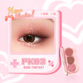 Pink Eyeshadow Palette Trio Matte Neutral Pink Flash PF-E23 3.5g