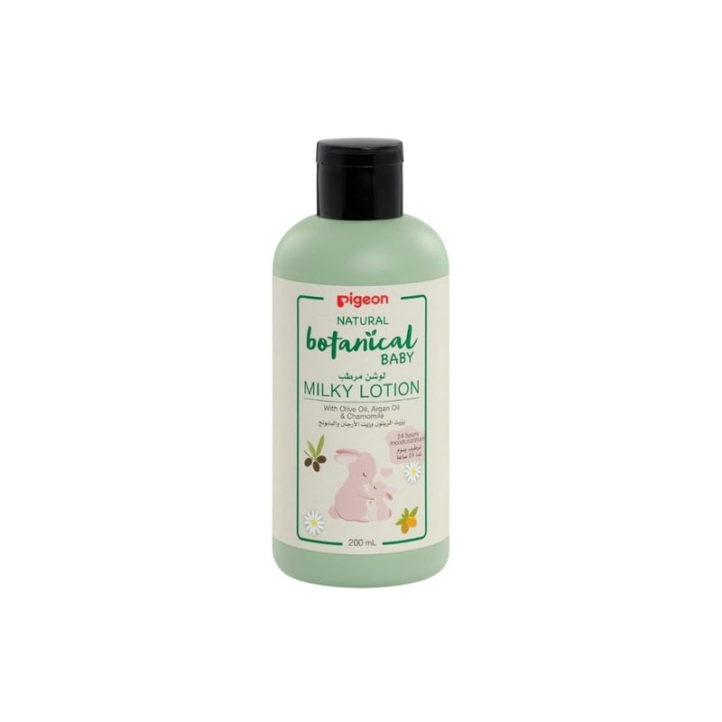 Pigeon Baby Milk Lotion with Olive, Argan & Chamomile 200ml