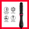 Revlon One Step Root Booster Hair Dryer and Styler Brush, 1000W, Black
