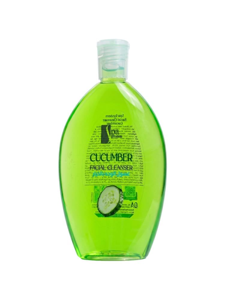 Cucumber Facial Cleanser Gentle Daily Cleansing Spa System 225ml