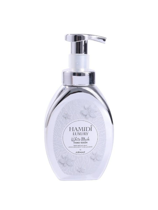 Hamidi White Musk Lathering Hand Wash - Luxurious Foam and Scent - 350ml