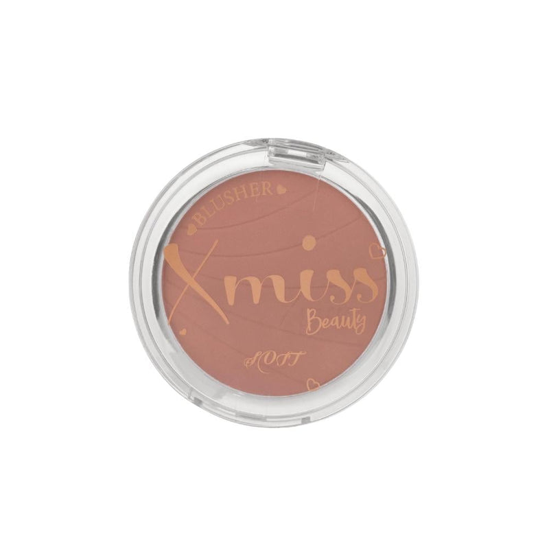X Miss Beauty Powder Blush Matte Finish Long-lasting Shade 09