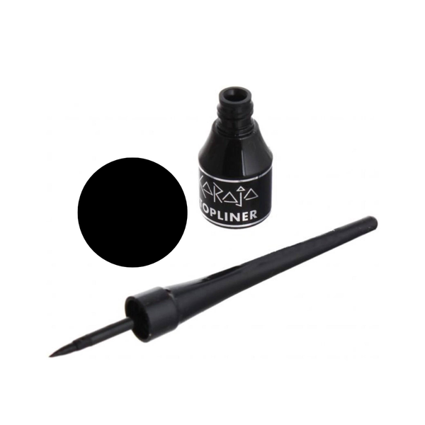 Karaja Top Liner Matte Eyeliner, Black, Liquid, Long-Lasting
