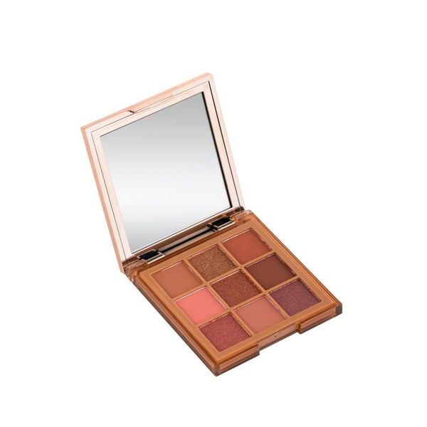 Xmiss Beauty Nude Eyeshadow Palette - 9 Shades (Matte & Shimmer)