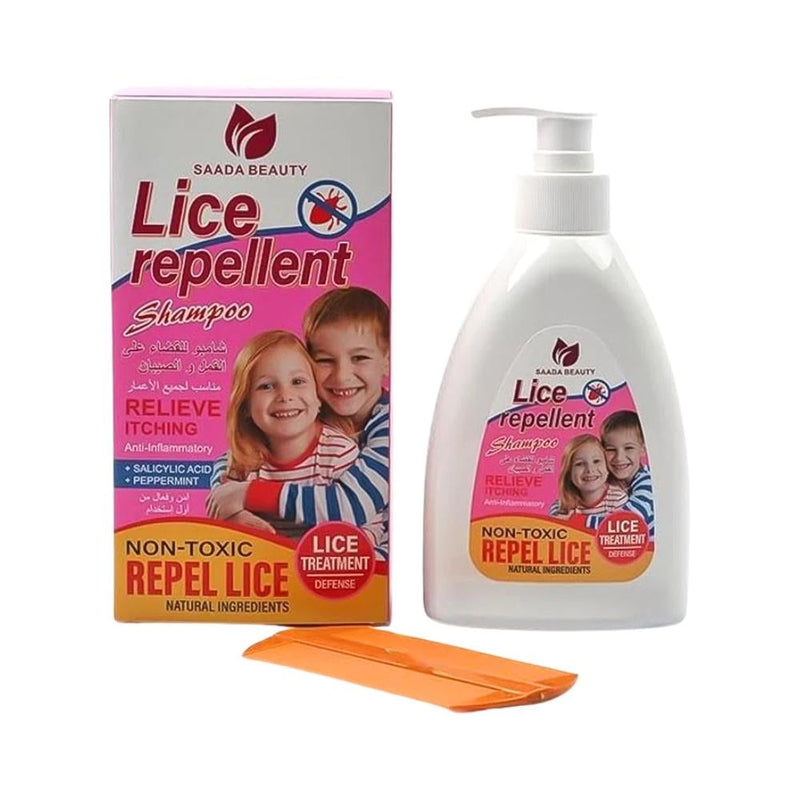 Saada Beauty Lice and Nits Cleansing Shampoo - 300ml