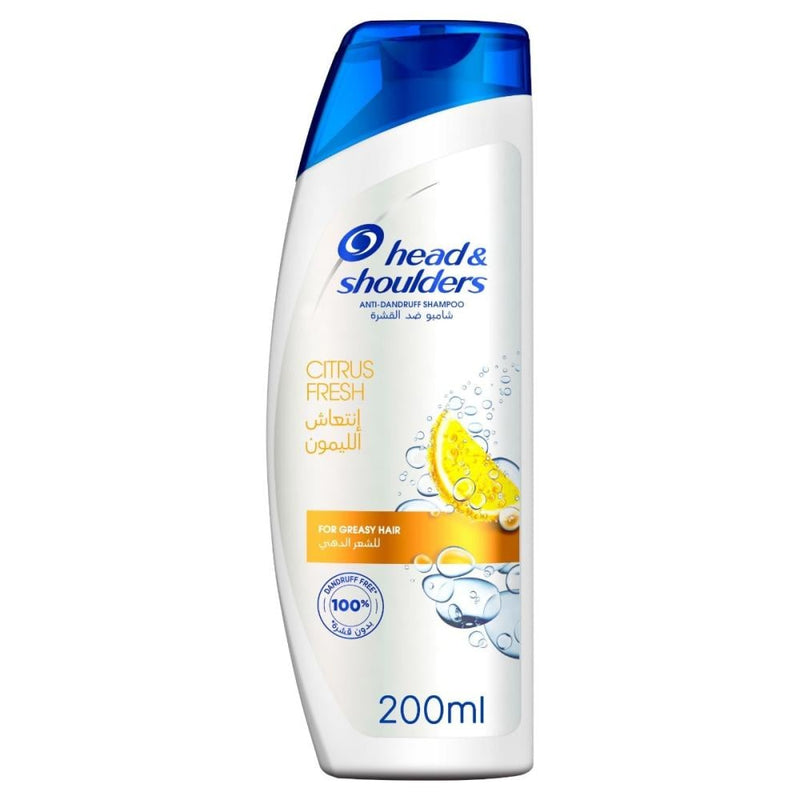 Best Anti Dandruff Shampoo Natural Fresh Scalp Care Head&Shoulders 200ml