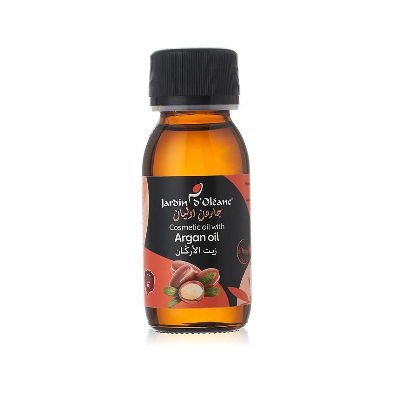 Pure Organic Argan Oil for Face, Hair and Nails - Jardin d'Oleane 60ml