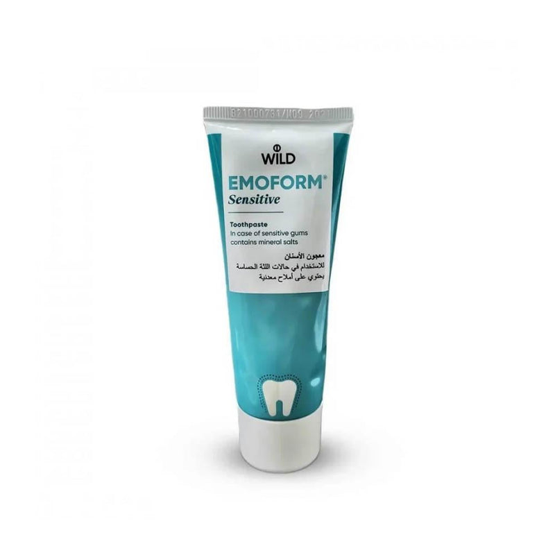 Toothpaste for Sensitive Gums Enamel Protection Wild 75ml