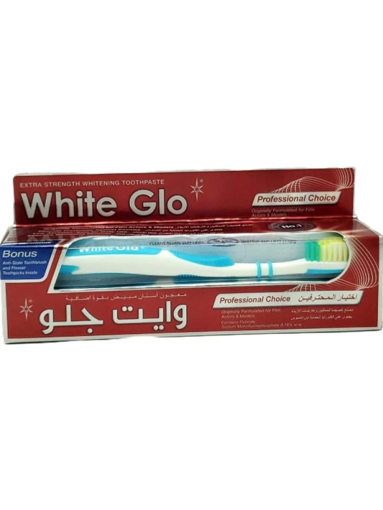 White Glo Whitening Toothpaste - Professional Choice, 150g