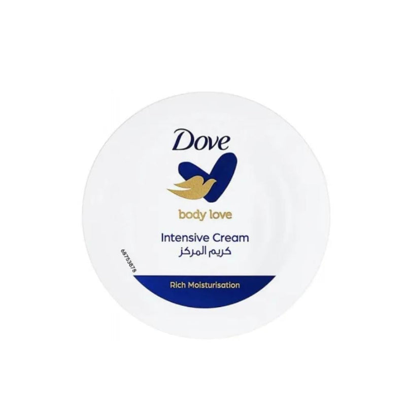 Dove Intensive Care Body Cream, Nourishing Moisturizer for Dry Skin, 150ml